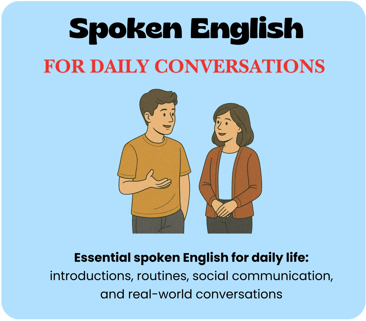 Speech Buddy - Spoken English Courses
